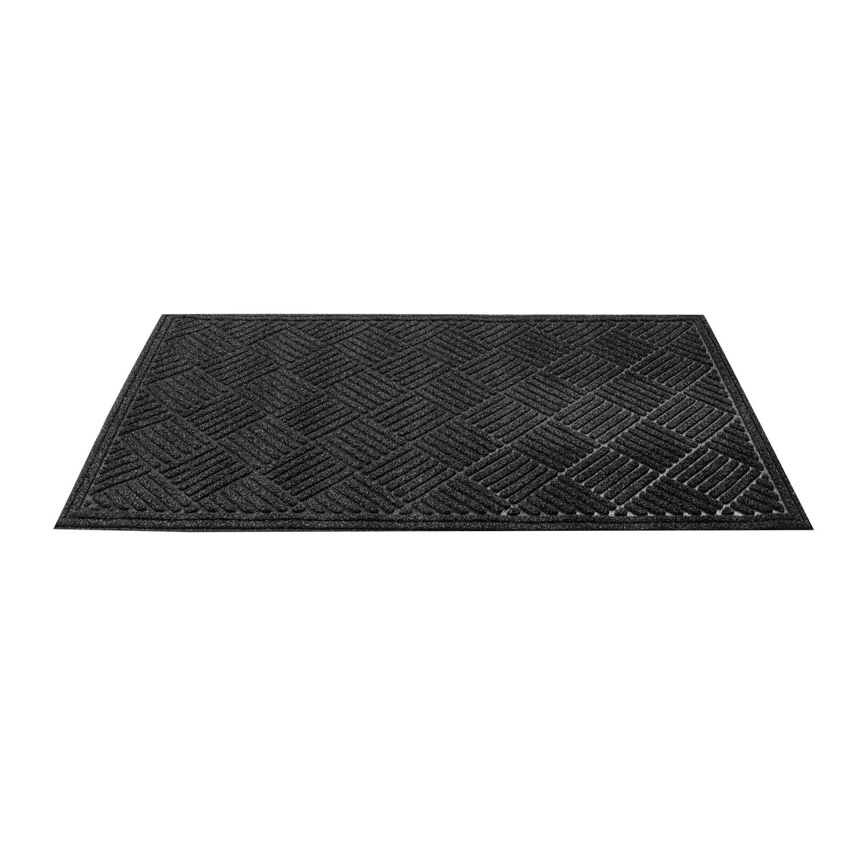 Floor Mat, Outdoor, Comfy Feet, Black, 60 x 36 Inch, Diamond, Polypropylene,1 - 1 EACH