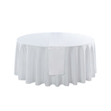 Table Runners, 12 x 108 Inch, Satin, White,1 - 1 EACH