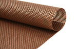 Placemats, Basketweave 16 x 12 Inch, Canyon, Vinyl,12 - 1 COUNT