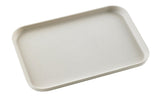 Trays, Huskly 9.4 x 6.7 Inch, Beige, Husk Composite,40 - 1 COUNT