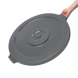 Lids, Trash Can & Ingredient Bin, RW Clean, Plastic, Gray, for 44 Gallon Trash Can & Ingredient Bin,1 - 1 EACH