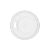 Lids, Coffee Cup, 2.5 x 2.5 x 0.5 Inch, Plastic, White, for 4 Ounce Cups,1 - 25 COUNT