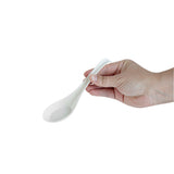Spoons, Asian Soup, RW Base, Plastic, White, 6.50 x 1.75 x 3.25 Inch,100 - 1 COUNT