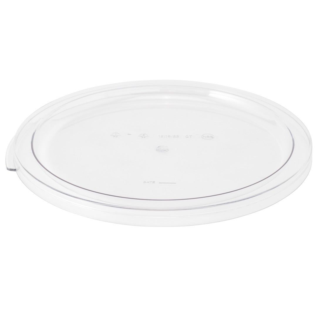 Lid, Storage, Clear, for 12/18/22 Quart Containers,1 - 1 EACH