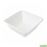 Bowls, Serving, Pulp Tek 160 Ounce, Paper, White, Bagasse,1 - 100 COUNT