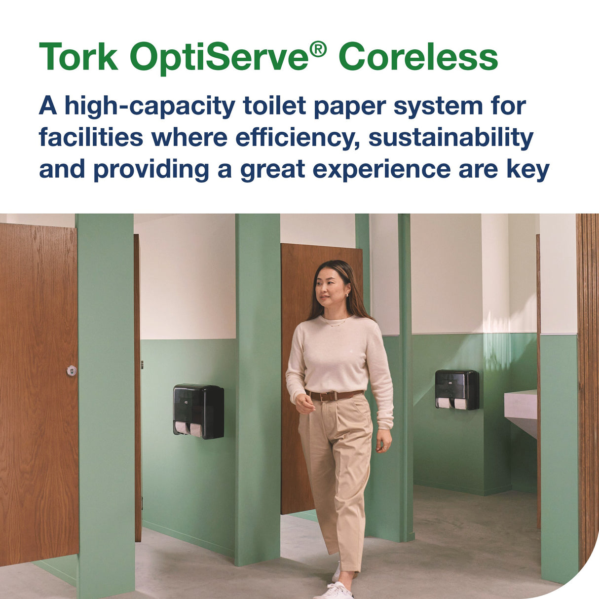 Dispenser, Bath Tissue, 4-Roll, Black, Coreless,1 - 1 EACH